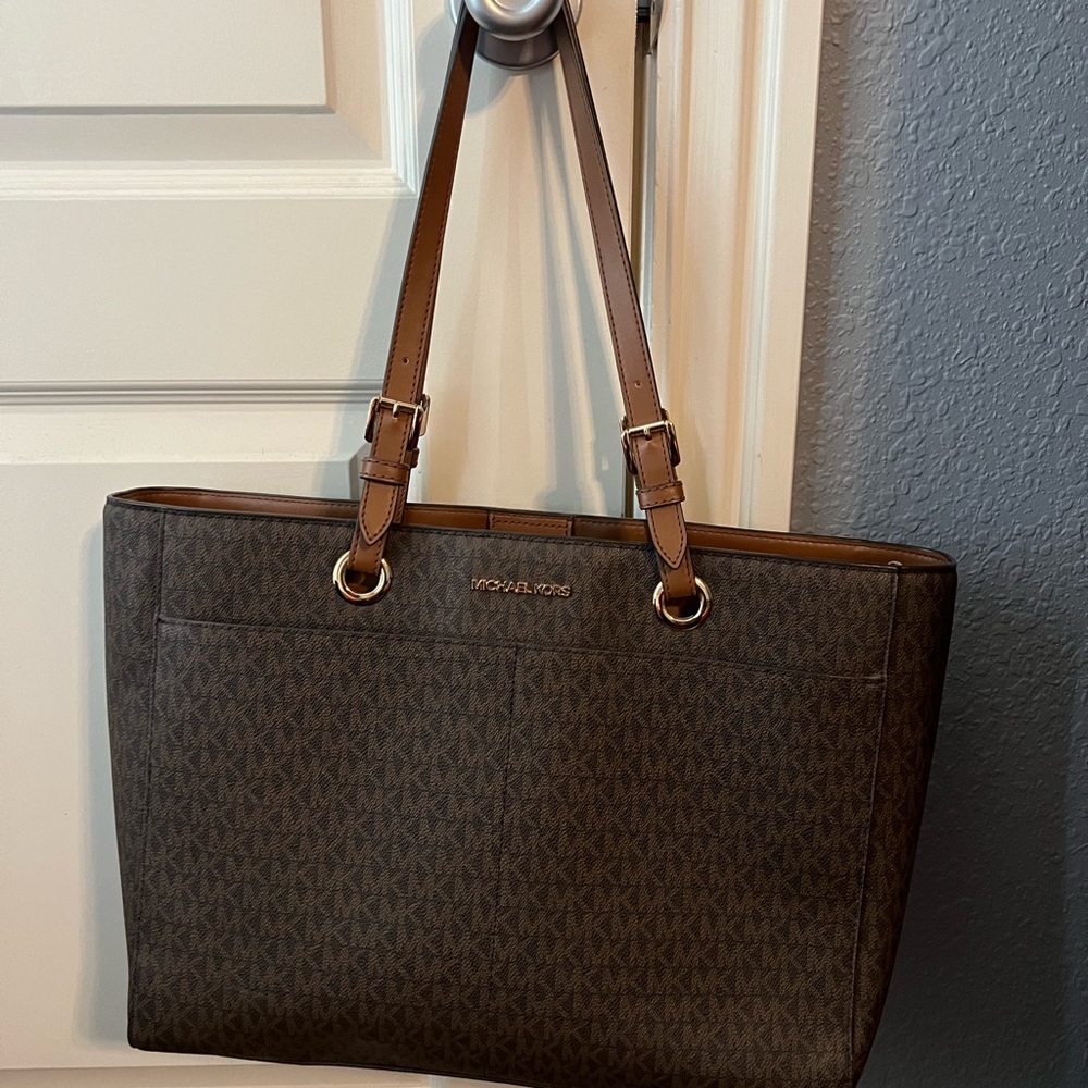 Michael Kors Brown Tote Bag